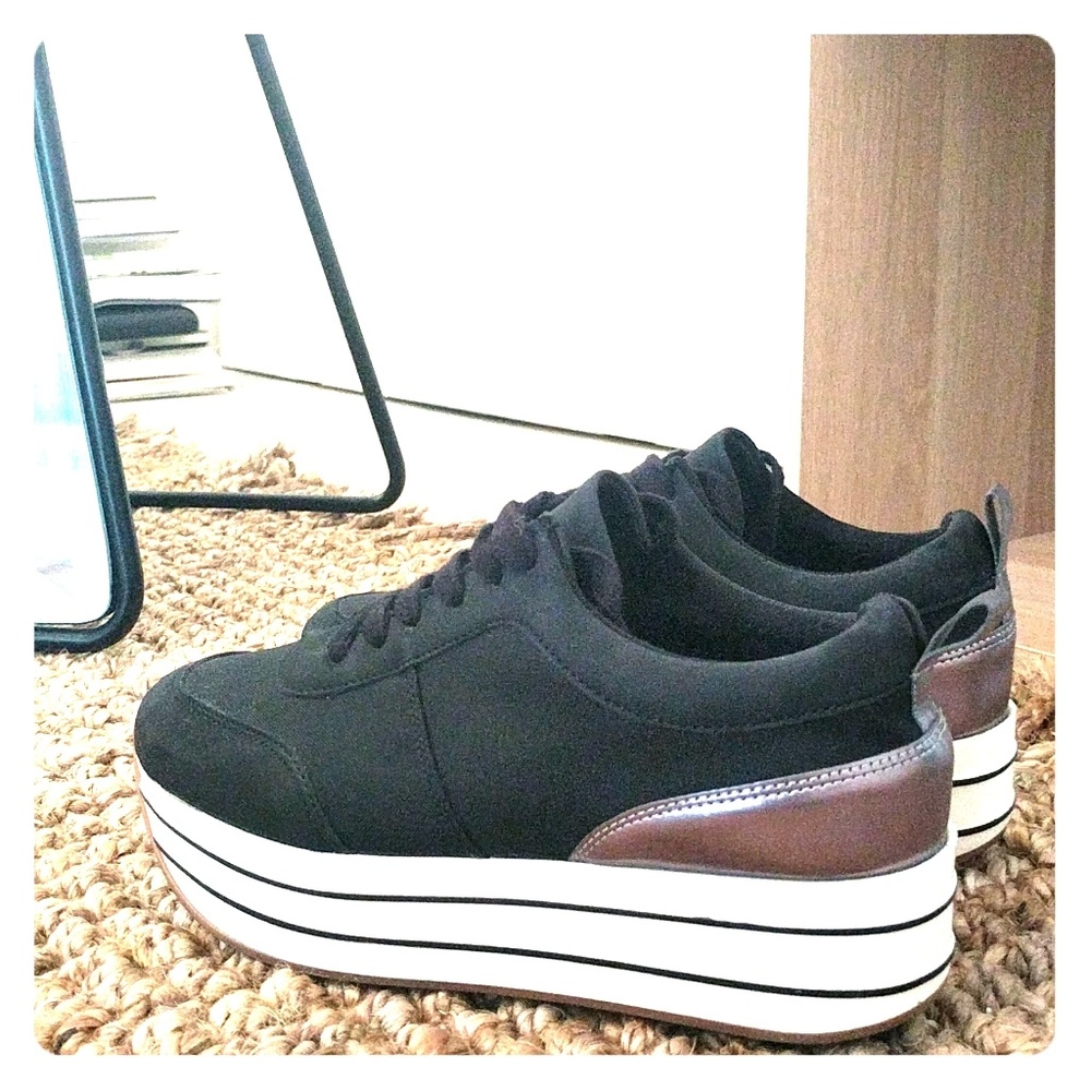 Zara platform sneakers